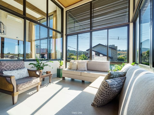 Foto do Casa - Casa no condomínio Condomínio Campo De Toscana para venda com 3 quartos, sendo 3 suítes, 382m² | Lares e Andares Imóveis