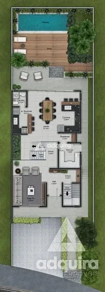 Casa, 3 quartos, 374 m² - Foto 41