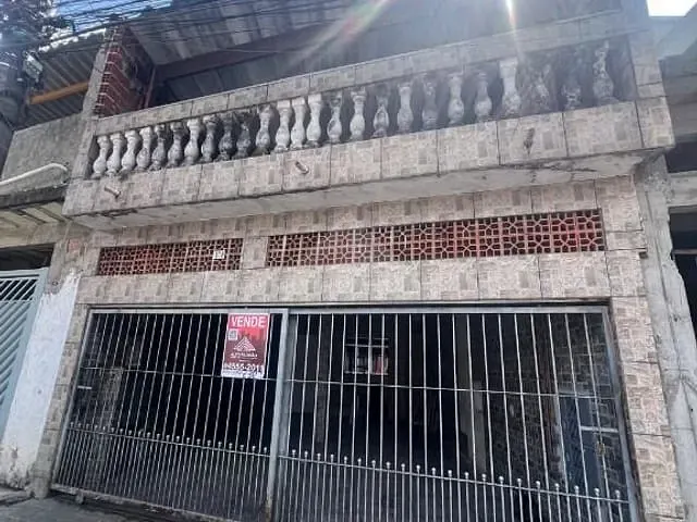 Casa com 162m² 2 quartos e 1 banheiro, à venda, no bairro Jardim Aracy em Mauá