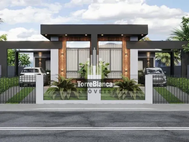 Casa com 210m² 3 quartos e 2 banheiros, à venda, no bairro Cará-cará em Ponta Grossa