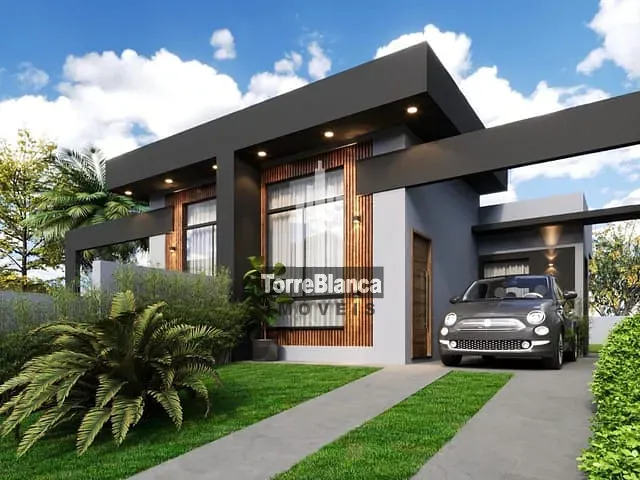 Casa com 210m² 3 quartos e 2 banheiros, à venda, no bairro Cará-cará em Ponta Grossa