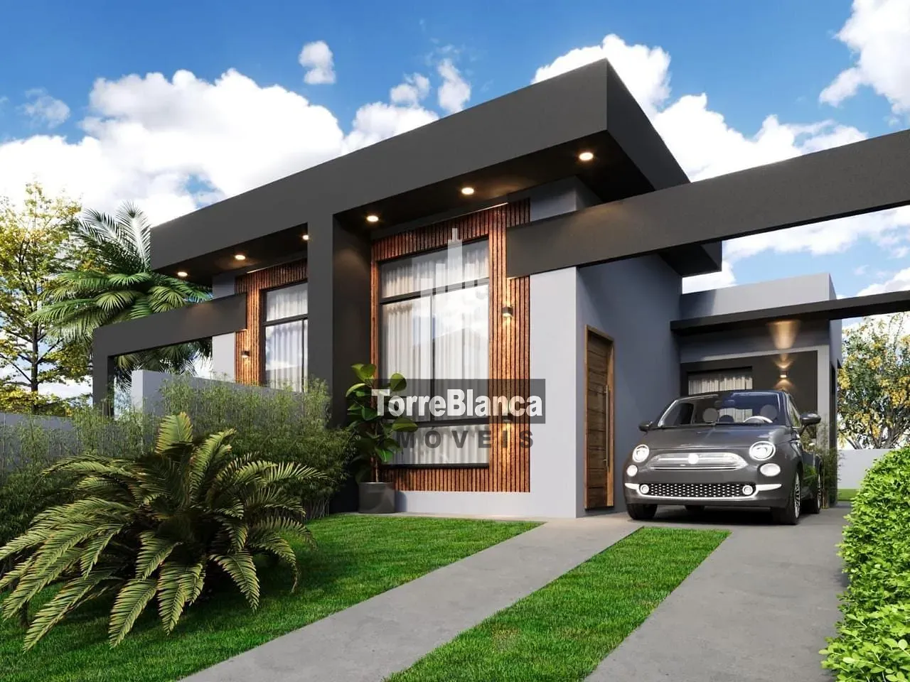 Casa, 3 quartos, 70 m² - Foto 1