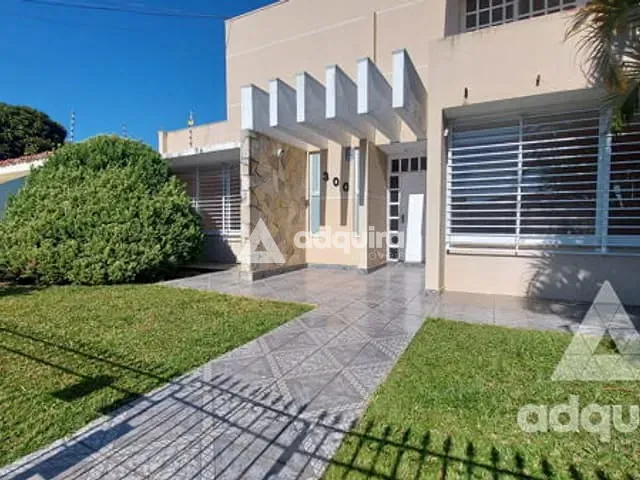 Sobrado com 438m² 5 quartos e 3 banheiros, à venda, no bairro Orfãs em Ponta Grossa