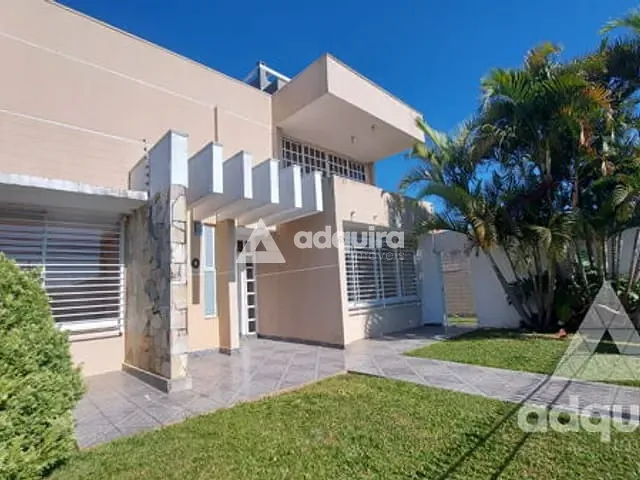 Sobrado com 438m² 5 quartos e 3 banheiros, à venda, no bairro Orfãs em Ponta Grossa
