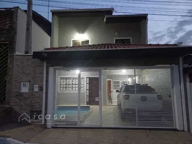 Casa com 140m² 3 quartos e 3 banheiros, à venda, no bairro Borda da Mata em Caçapava