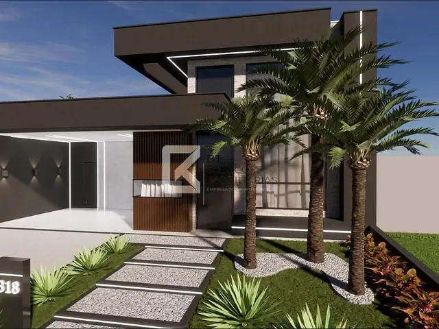 Casa com 300m² 3 quartos e 4 banheiros, à venda, no bairro Jardim Residencial Dona Lucilla em Indaiatuba