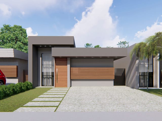 Casa com 250m² 3 quartos e 1 banheiro, à venda, no bairro Parque Lago Azul em Pindamonhangaba