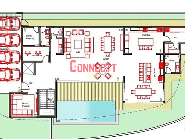 Casa com 643m² 4 quartos e 5 banheiros, à venda, no bairro Jardim Canadá em Ribeirão Preto
