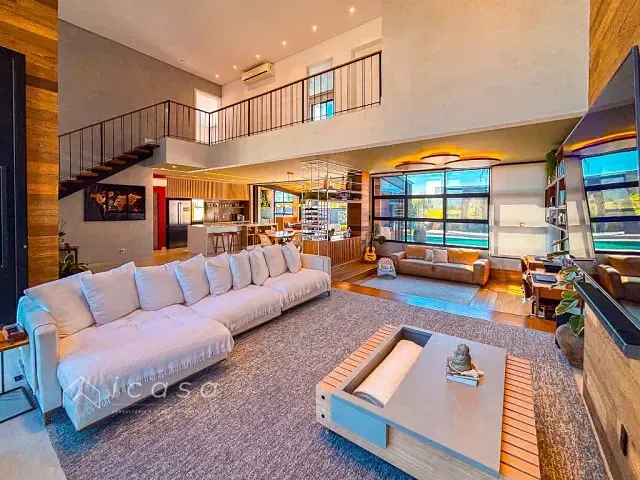 Casa com 570m² 3 quartos e 5 banheiros, à venda, no bairro Condomínio Residencial Ecopark Bourbon em Caçapava