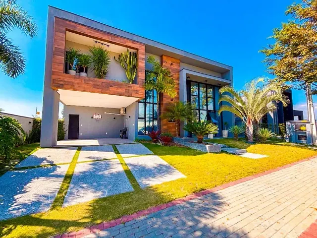 Casa com 570m² 3 quartos e 5 banheiros, à venda, no bairro Condomínio Residencial Ecopark Bourbon em Caçapava