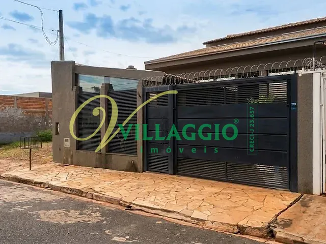 Casa com 170m² 2 quartos e 2 banheiros, à venda, no bairro Recanto dos Eduardos em São José do Rio Preto