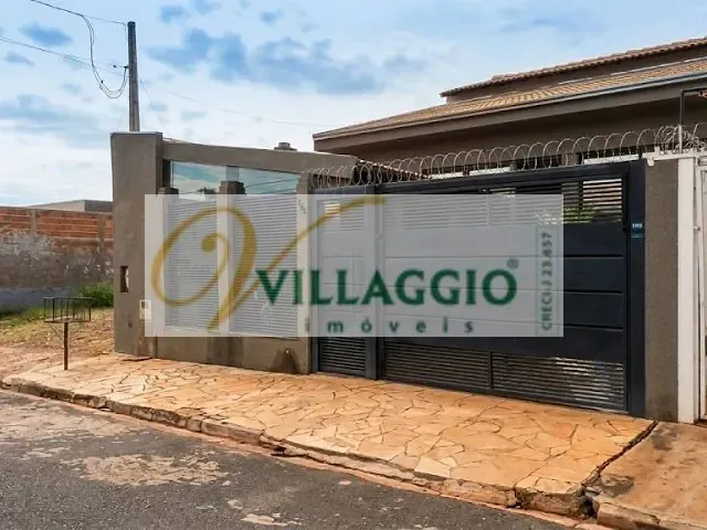 Casa com 170m² 2 quartos e 2 banheiros, à venda, no bairro Recanto dos Eduardos em São José do Rio Preto