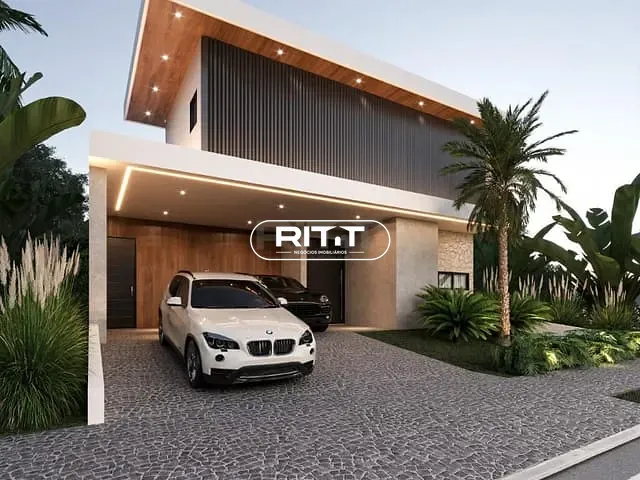 Casa com 384m² 4 quartos e 6 banheiros, à venda, no bairro Parque Brasil 500 em Paulínia