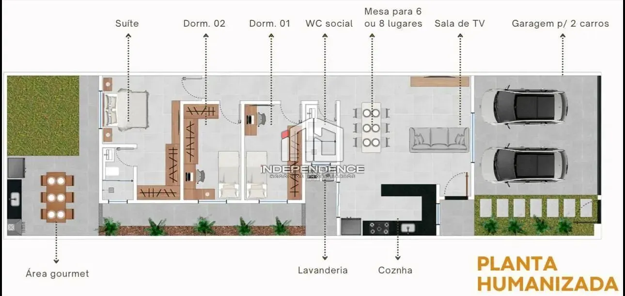 Casa, 3 quartos, 135 m² - Foto 187