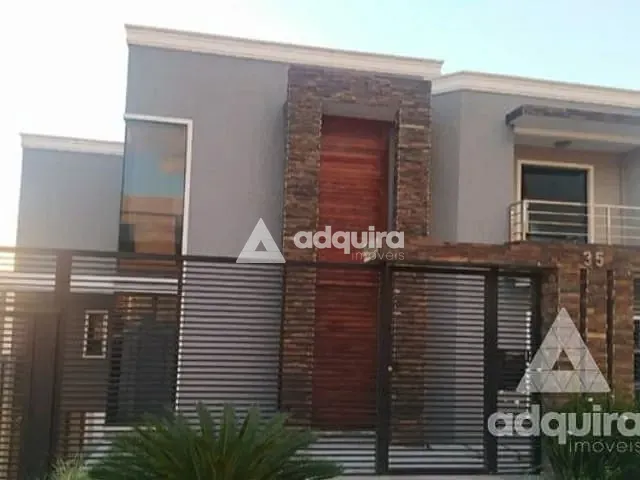 Sobrado 5 quartos e 4 banheiros, à venda, no bairro Contorno em Ponta Grossa