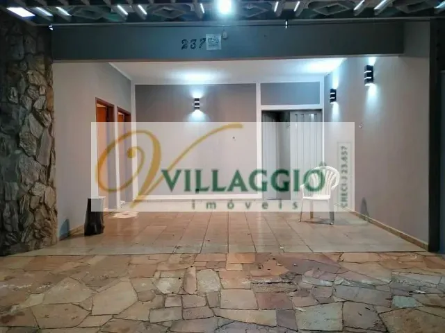 Casa com 315m² 3 quartos e 2 banheiros, à venda ou para alugar, no bairro Parque Residencial Atlântica em São José do Rio Preto