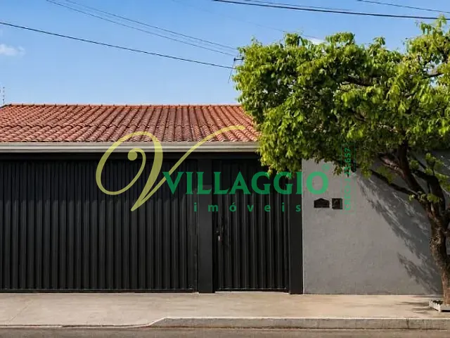 Casa com 200m² 3 quartos e 2 banheiros, à venda, no bairro Parque das Aroeiras II em São José do Rio Preto