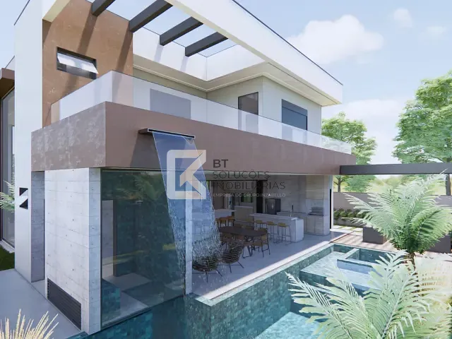 Casa com 522m² 4 quartos e 5 banheiros, à venda, no bairro Vila dos Pinheiros em Indaiatuba