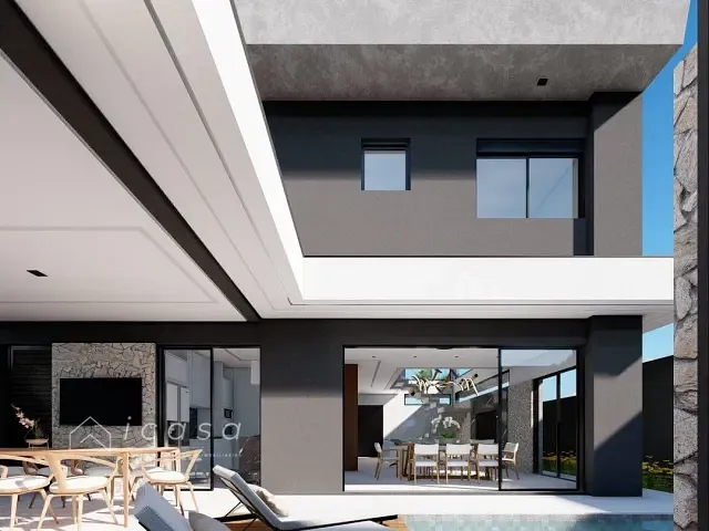 Casa com 250m² 3 quartos e 4 banheiros, à venda, no bairro Recanto dos Eucaliptos em São José dos Campos