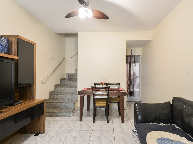 Foto do Casa - Casa no condomínio Condominio De Casa para venda com 2 quartos, sendo 2 suítes, 91m² | Lares e Andares Imóveis