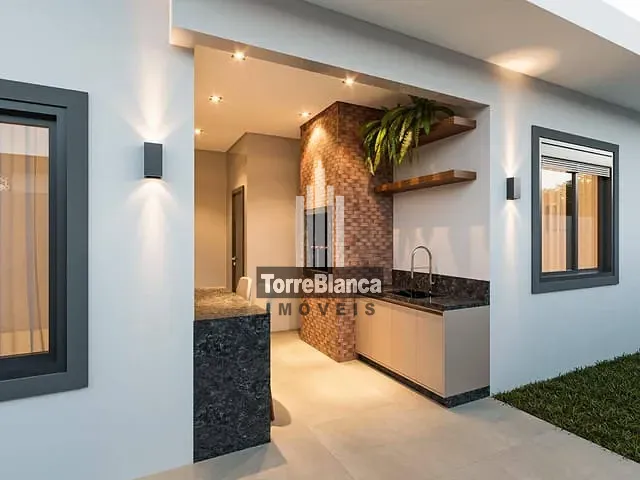 Casa com 250m² 3 quartos e 2 banheiros, à venda, no bairro Contorno em Ponta Grossa