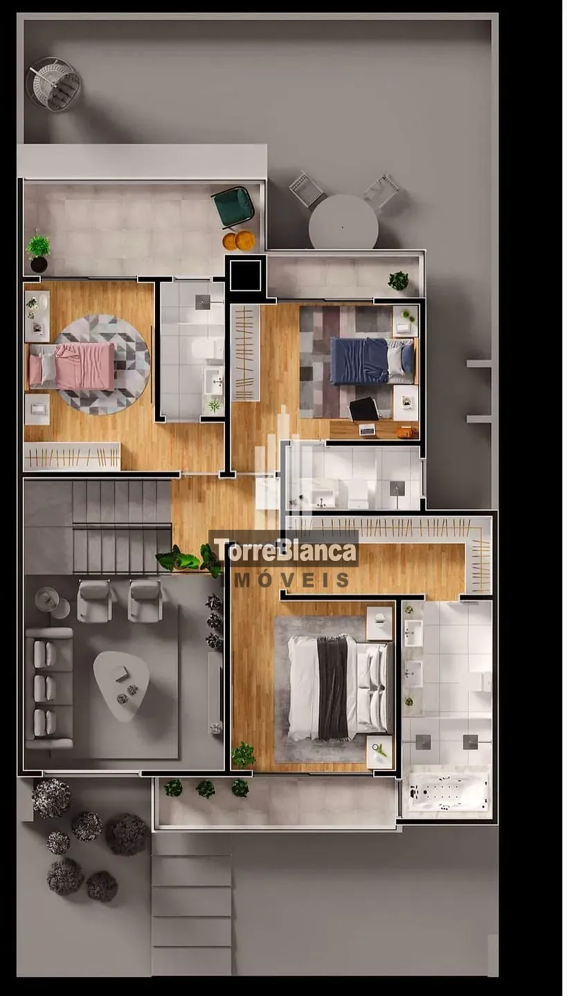 Casa, 3 quartos, 195 m² - Foto 9