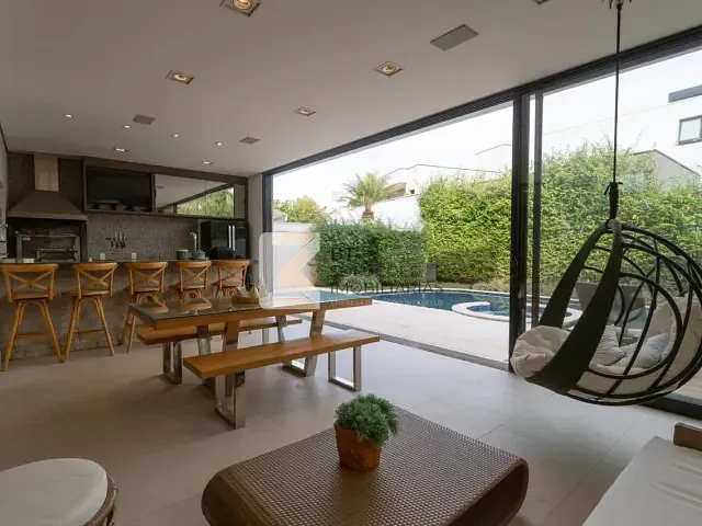 Casa 4 quartos e 7 banheiros, à venda ou para alugar, no bairro Maison Du Parc em Indaiatuba