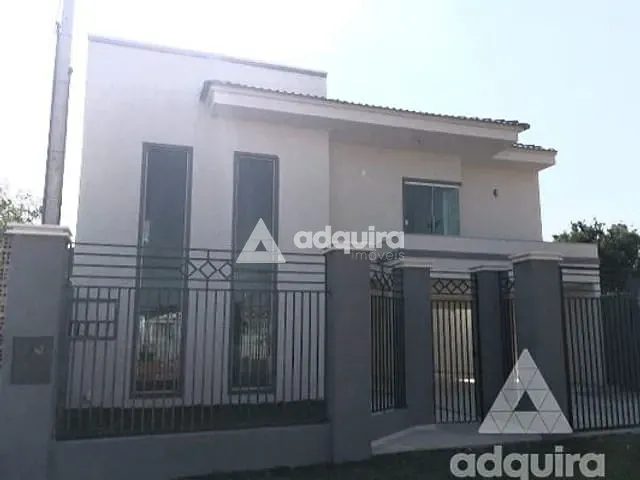 Sobrado 4 quartos e 4 banheiros, à venda, no bairro Cará-cará em Ponta Grossa