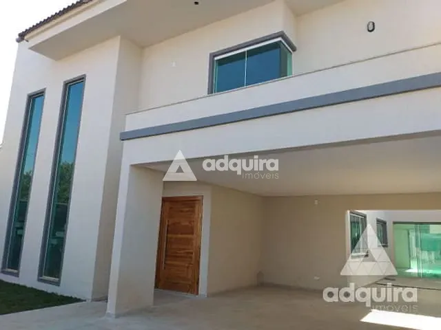 Sobrado 4 quartos e 4 banheiros, à venda, no bairro Cará-cará em Ponta Grossa