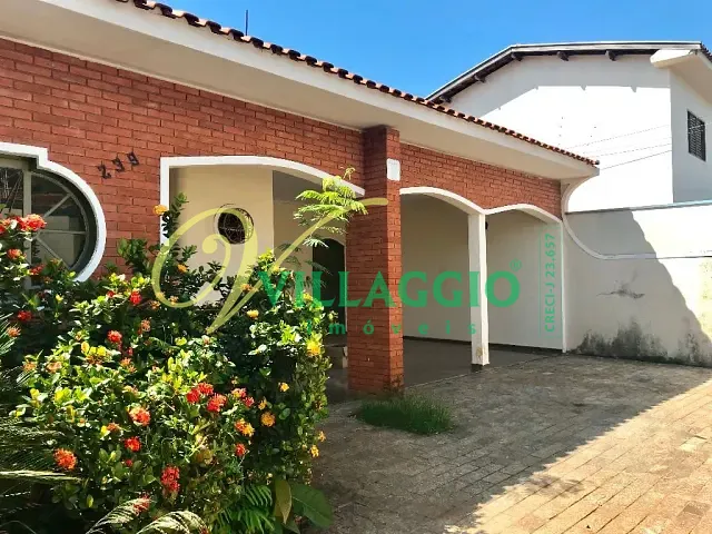Casa com 374m² 4 quartos e 3 banheiros, à venda ou para alugar, no bairro Vila Aeroporto em São José do Rio Preto