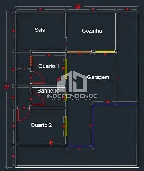 Casa, 2 quartos, 73 m² - Foto 6