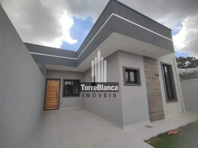 Casa com 105m² 3 quartos e 2 banheiros, à venda, no bairro Uvaranas em Ponta Grossa