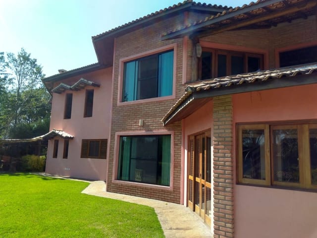 Foto do Casa - Casa no condomínio Condomínio Patrimônio Do Carmo para venda com 4 quartos, sendo 4 suítes, 412m² | Lares e Andares Imóveis