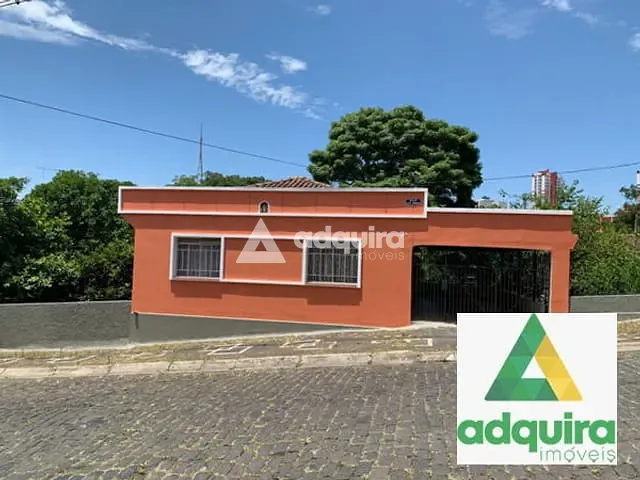 Casa com 476m² 3 quartos e 2 banheiros, à venda, no bairro Jardim Carvalho em Ponta Grossa