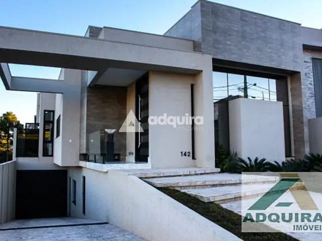 Casa com 615m² 5 quartos e 8 banheiros, à venda, no bairro Estrela em Ponta Grossa