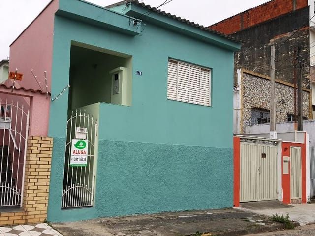 Foto do Casa - Casa com 2 dormitórios para alugar, 116 m² por R$ 1.100,00 - Vila Santana - Sorocaba/SP | Ary Proenca Negócios Imobiliários Ltda