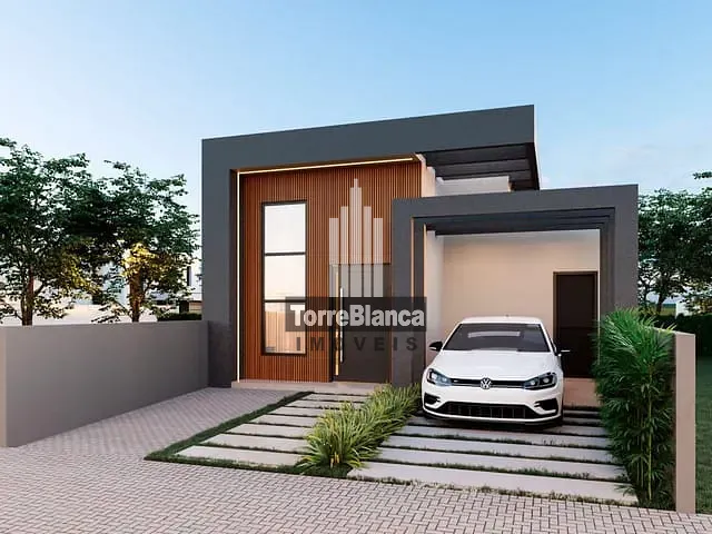 Casa com 220m² 3 quartos e 2 banheiros, à venda, no bairro Cará-Cará em Ponta Grossa