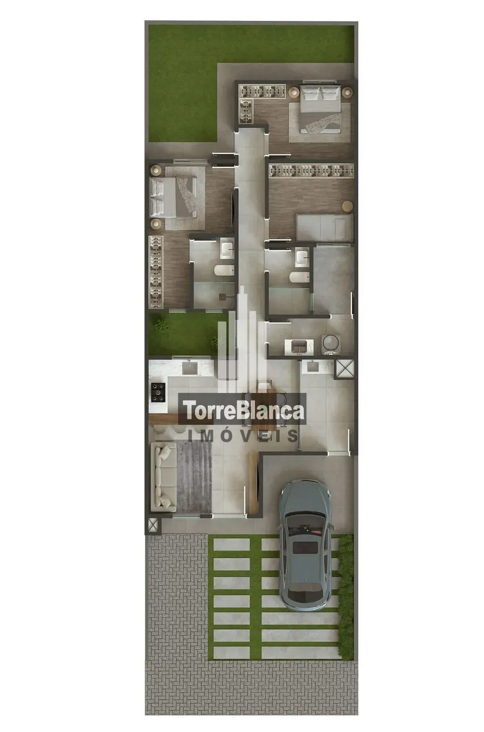 Casa, 3 quartos, 101 m² - Foto 3
