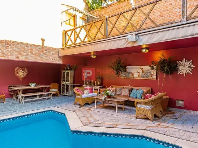 Casa 4 quartos e 4 banheiros, à venda, no bairro Vila Madalena em São Paulo