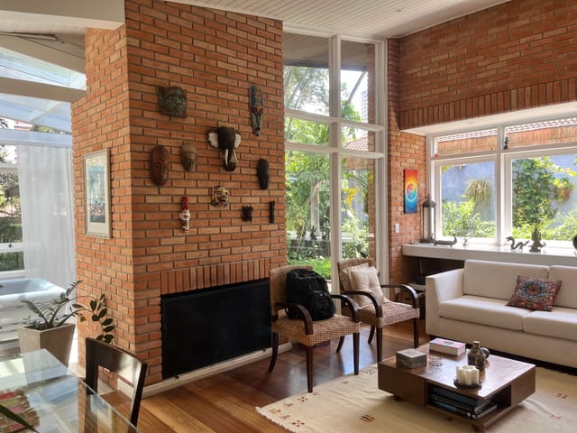 Foto do Casa - Casa à Venda com 6 quartos, 3 suítes, living de 5 ambientes, piscina com aquecimento solar, sauna, área gourmet, vaga 5 carros- Campo Belo, São Paulo, SP | Paulista Imóveis