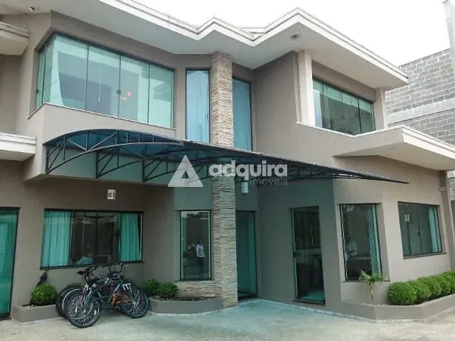 Sobrado com 500m² 4 quartos e 7 banheiros, à venda, no bairro Oficinas em Ponta Grossa