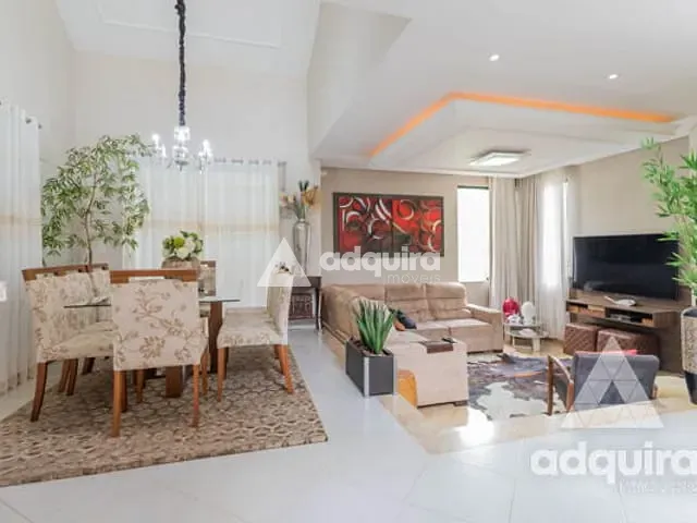 Sobrado com 462m² 3 quartos e 4 banheiros, à venda, no bairro Jardim Carvalho em Ponta Grossa