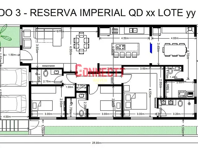 Casa com 250m² 3 quartos e 1 banheiro, à venda, no bairro Reserva Imperial em Ribeirão Preto