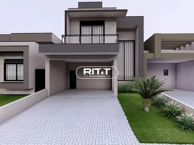 Casa com 200m² 3 quartos e 5 banheiros, à venda, no bairro Vila Monte Alegre em Paulínia