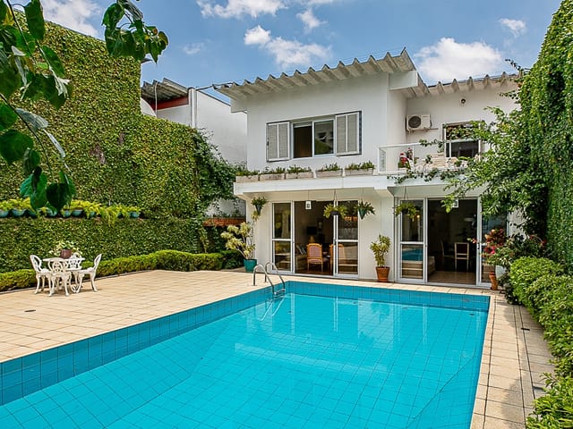 Foto do Casa - Casa à venda com 471m², São 4 quartos, 1 suíte, 5 vagas, próximo à Avenida dos Bandeirantes no Brooklin Paulista, São Paulo-SP | Paulista Imóveis