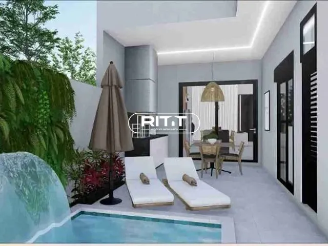 Casa com 200m² 3 quartos e 4 banheiros, à venda, no bairro Vila Monte Alegre em Paulínia