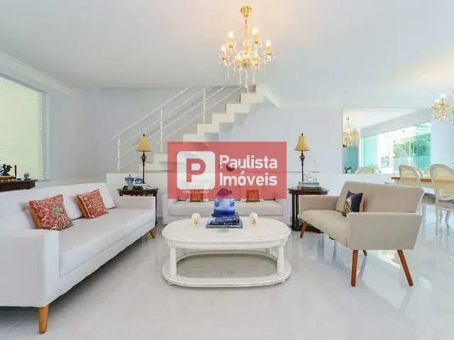 Casa com 350m² 4 quartos e 6 banheiros, à venda, no bairro Brooklin Paulista em São Paulo