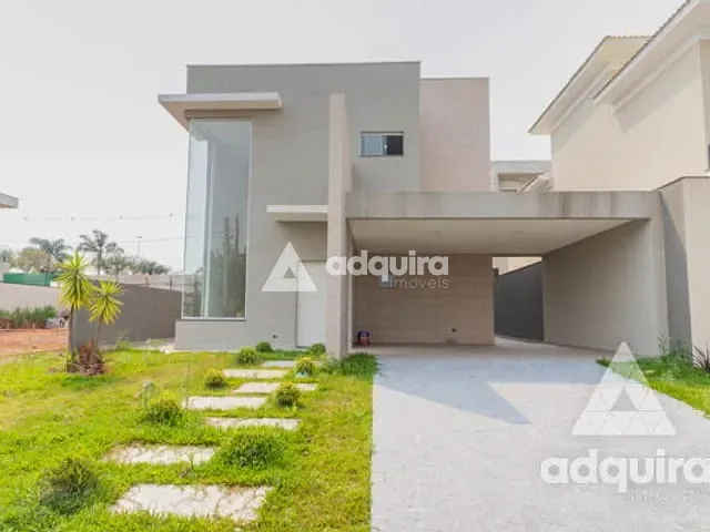 Casa com 300m² 3 quartos e 3 banheiros, à venda, no bairro Jardim Carvalho em Ponta Grossa