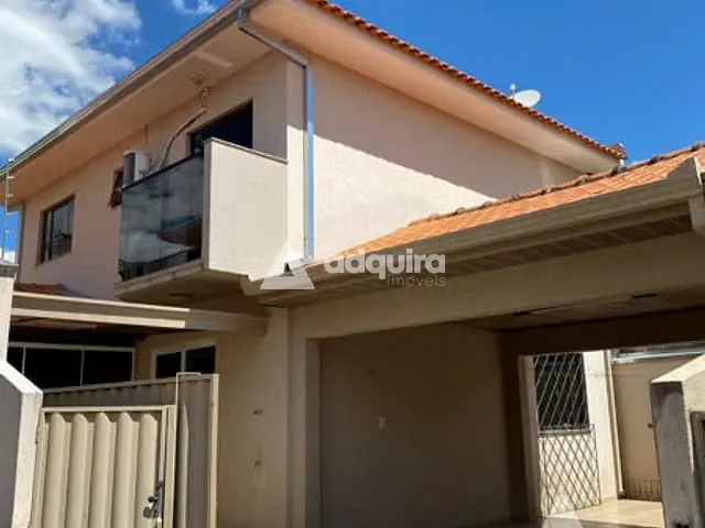 Casa 3 quartos e 3 banheiros, à venda, no bairro Jardim Carvalho em Ponta Grossa