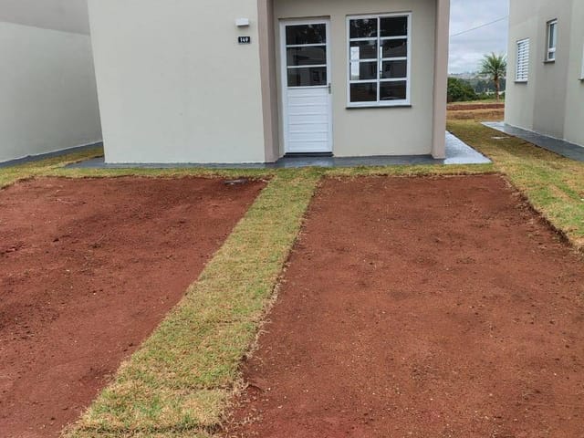 Locação - Casa com 2 quartos, 1 vaga de garagem, Residencial Bem Viver 3, Uvaranas.